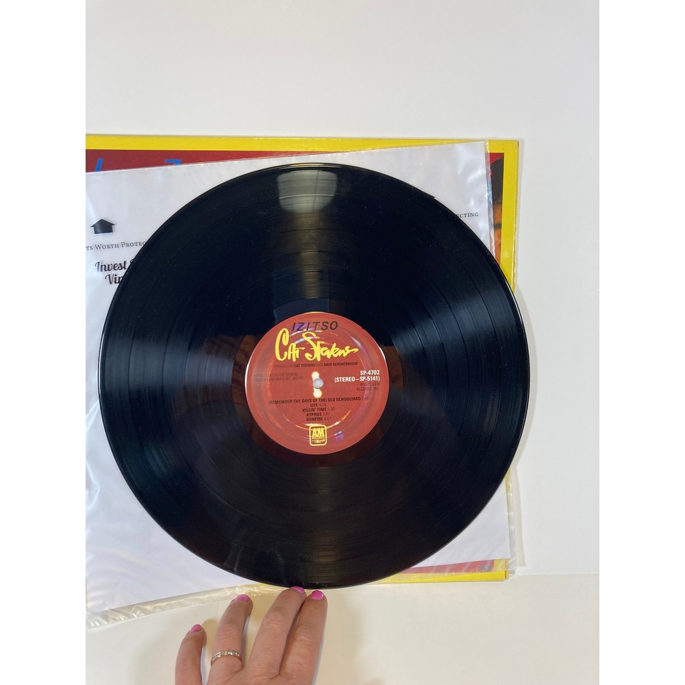 Cat Stevens Vinyl Record Lot Tea for the Tillerman Teaser and‎ Firecat Izitso 3 - Picture 6 of 16